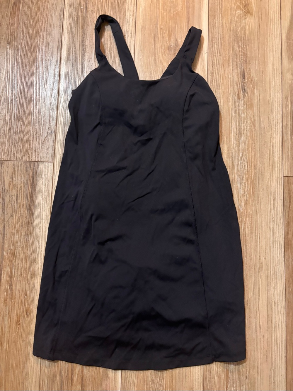 Avia Black Mini Tank Dress